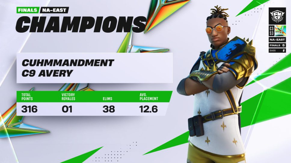 Commandment clutches FNCS Season 3, claims Axe of Champions with Avery cover image