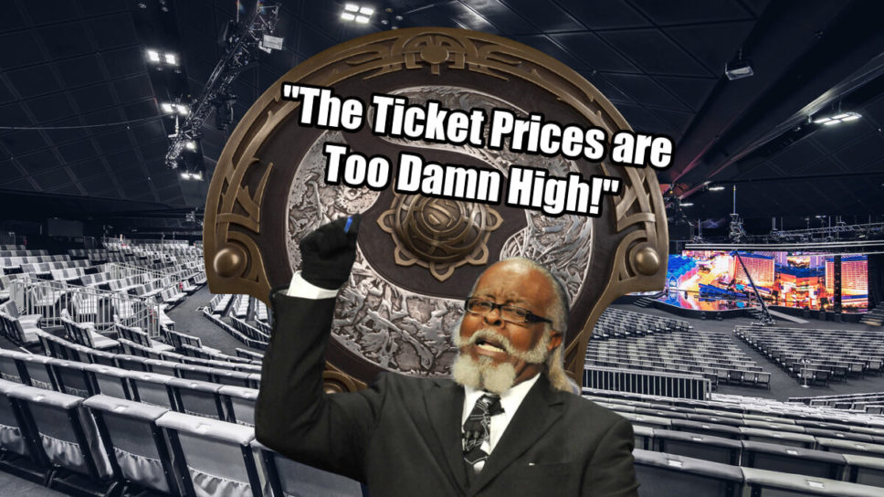 The TI Ticket Price is Too High: The Dota community speaks out cover image