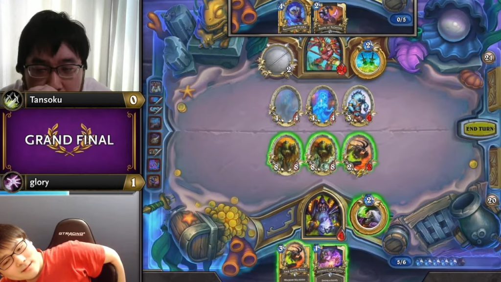 Tansoku’s Tempo Rogue versus glory’s Imp Warlock