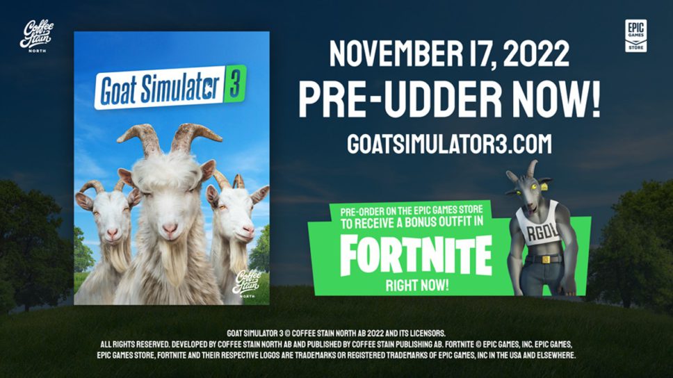 Fortnite x Goat Simulator 3: How to get the “A Goat” outfit cover image