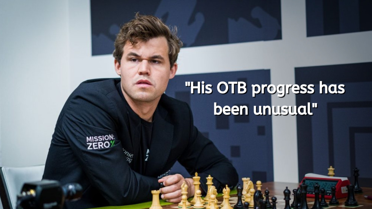 Did Magnus Carlsen just say or insinuate that Maxim Dlugy has been