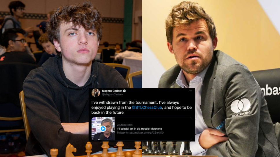 Magnus Carlsen reacts to Messi and Ronaldo's internet-breaking photo that  portrays familiar chess position