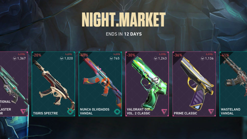 Riot reintroduces popular Night Market back into VALORANT cover image