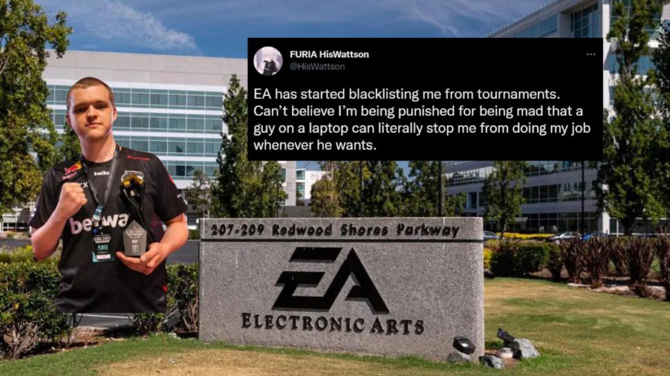 HisWattson claims he is “blacklisted” from Apex tournaments by EA cover image