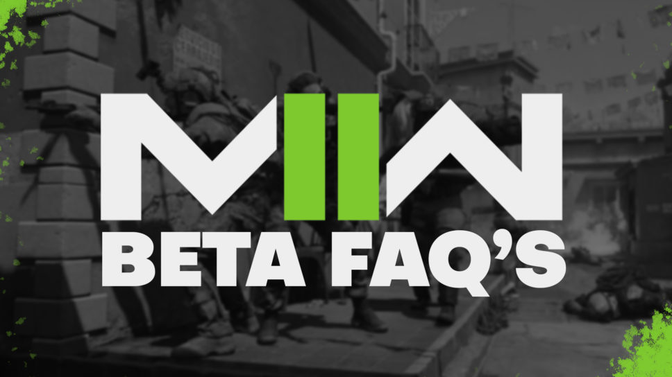 Answering Modern Warfare 2 Beta Frequently Asked Questions cover image