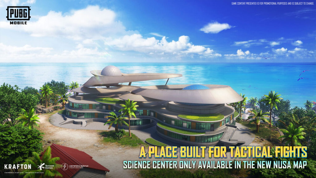 PUBG Mobile's Nusa map