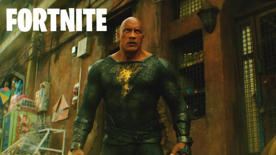 Fortnite x Black Adam announced ahead of film release cover image