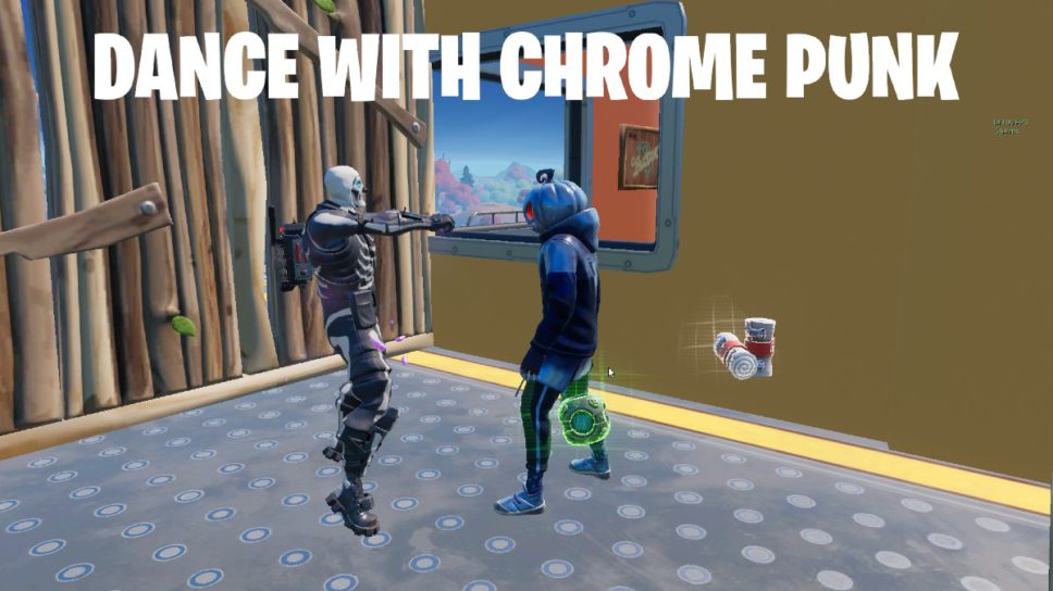 Fortnite dance with Chrome Punk quest: how to complete cover image