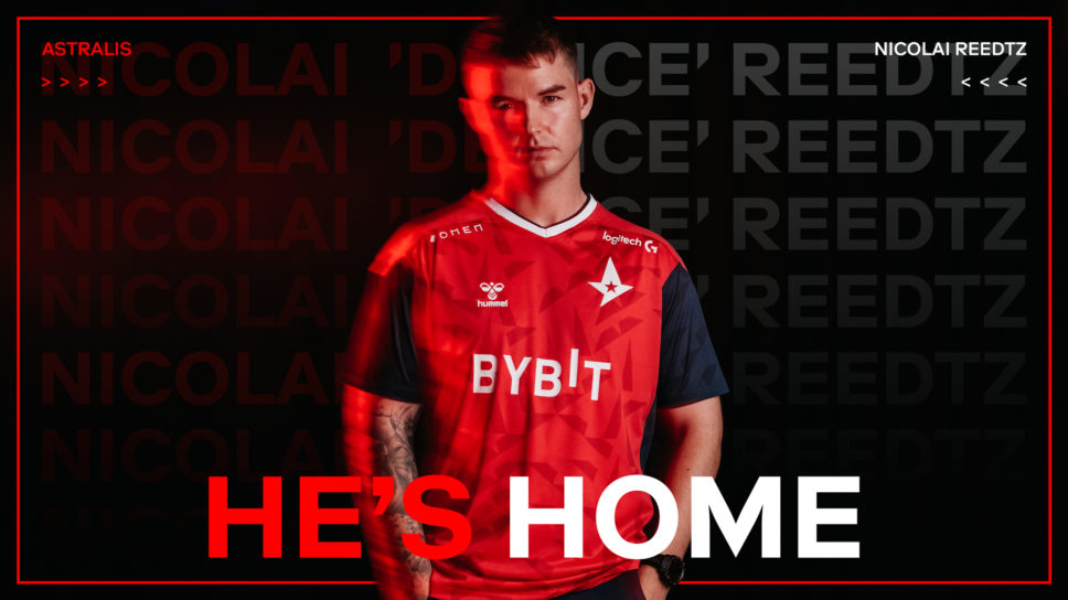 The King is Back! Device returns to Astralis cover image
