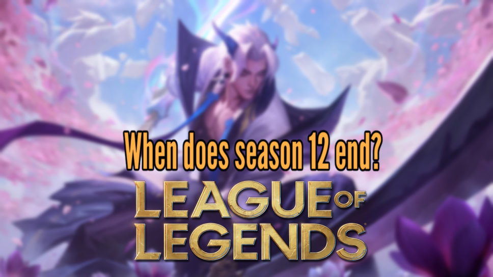 When does Season 12 end for League of Legends? cover image