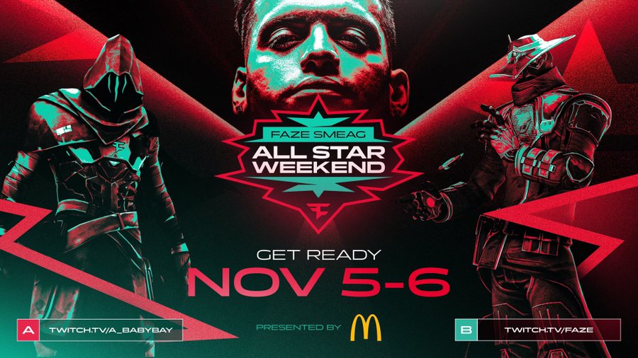 FaZe Smeag All Star Weekend: Final results, teams, Bracket, prize pool and more cover image