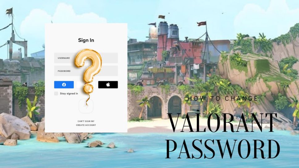 How to Change Your Password in Valorant?