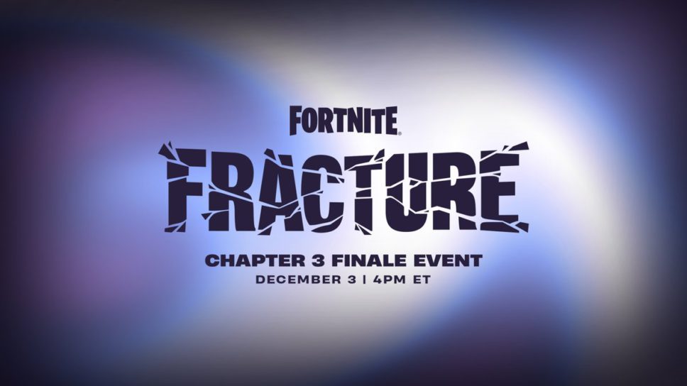 Fortnite announces Chapter 3 “Fracture” finale event for December 3rd, Chapter 4 to follow cover image