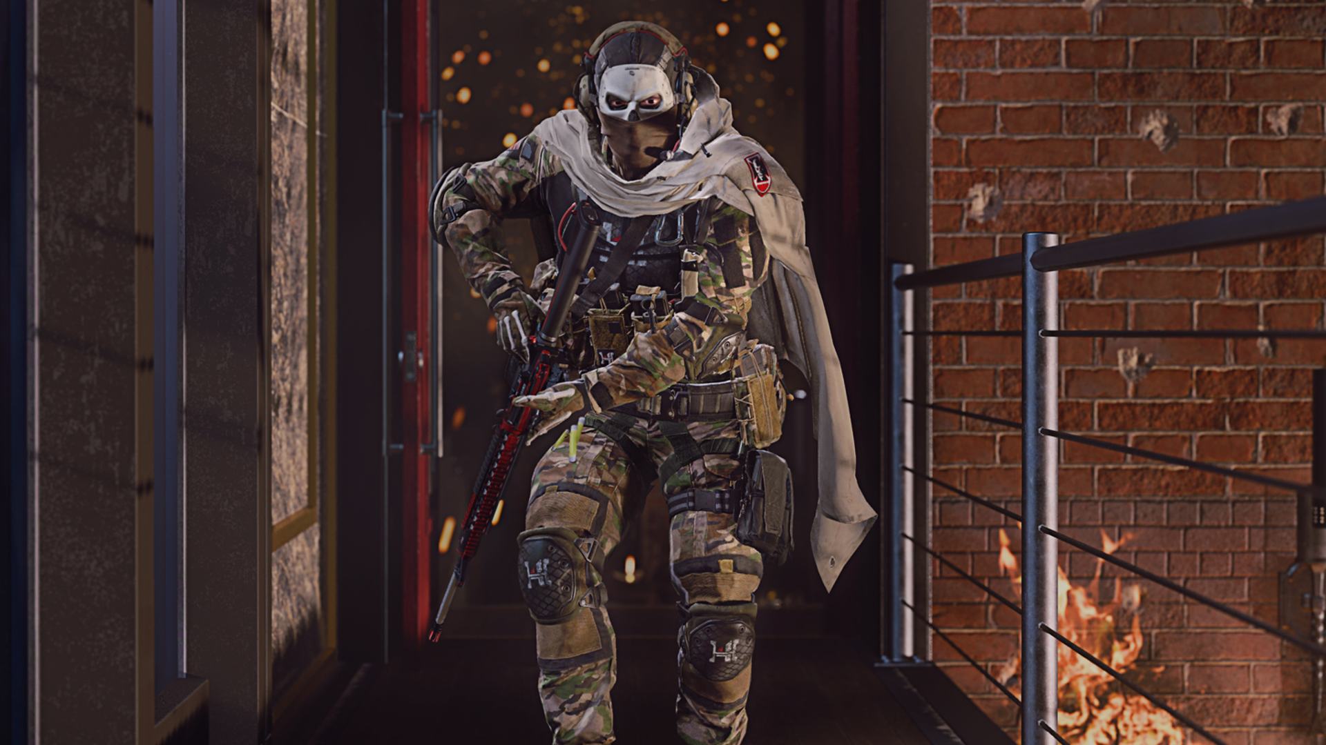 ghost mw2 costume