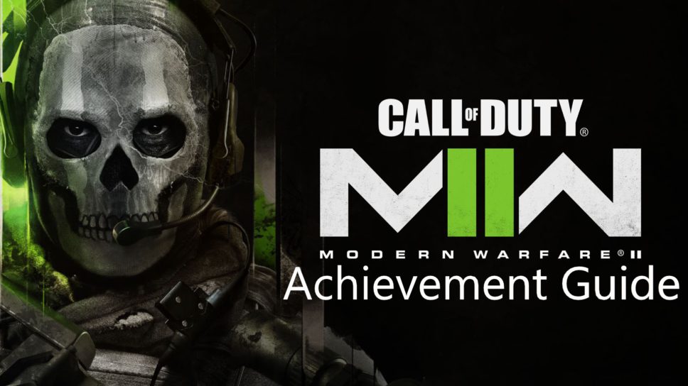 Call of Duty MWII achievement hunting guide cover image