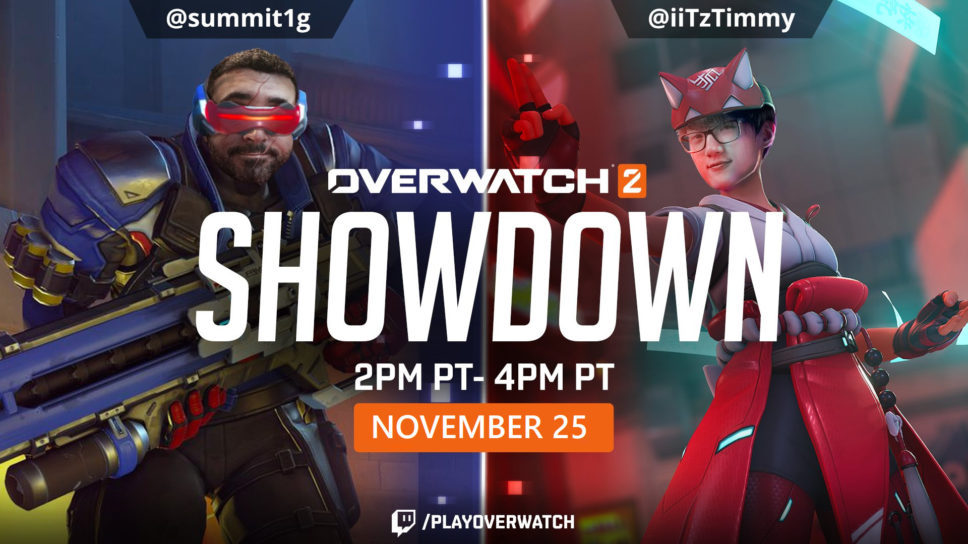 Summit1g and iiTzTimmy get Overwatch 2 showdown cover image