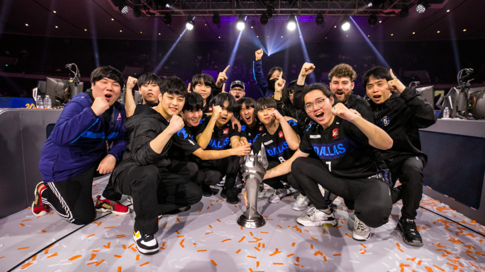 Overwatch League Champion Dallas Fuel announce free agency for entire roster cover image