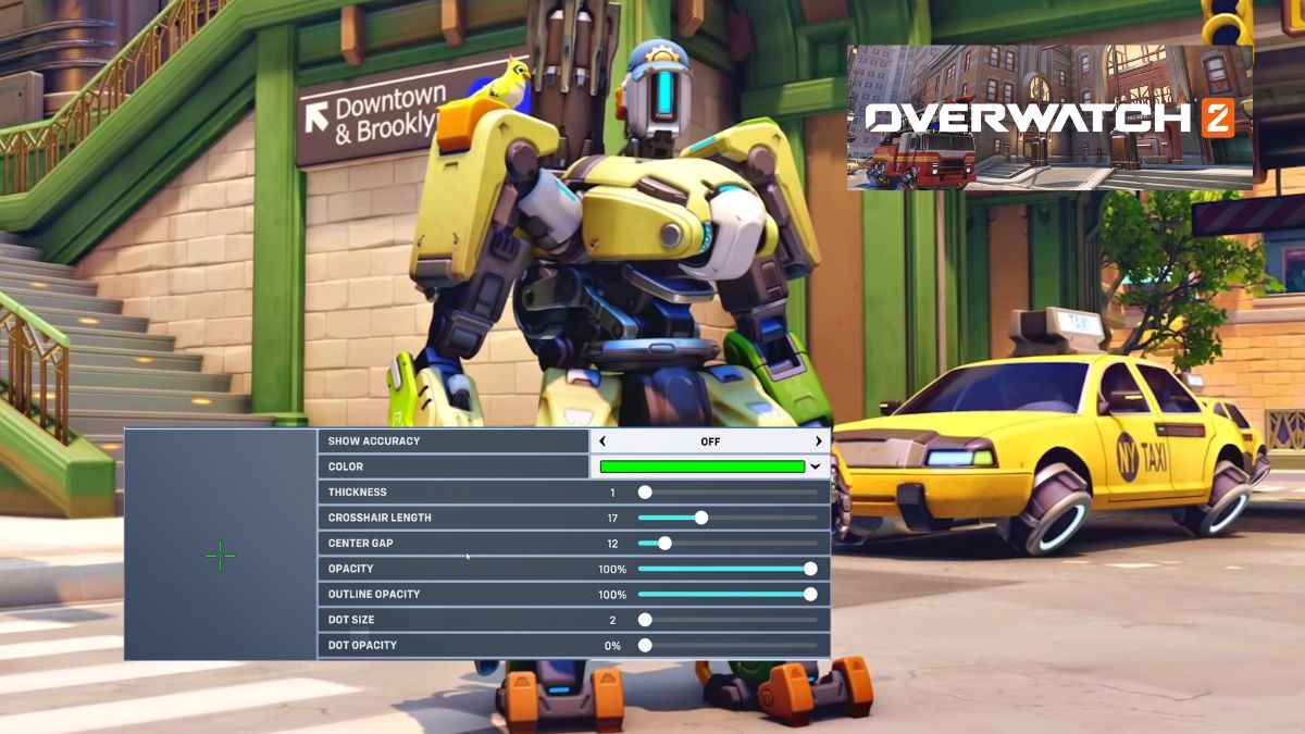 Overwatch 2: How To Change Crosshair