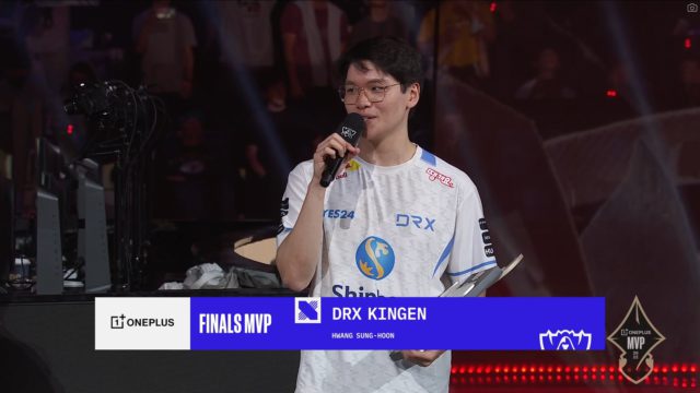 DRX Kingen named 2022 League of Legends Worlds finals MVP preview image