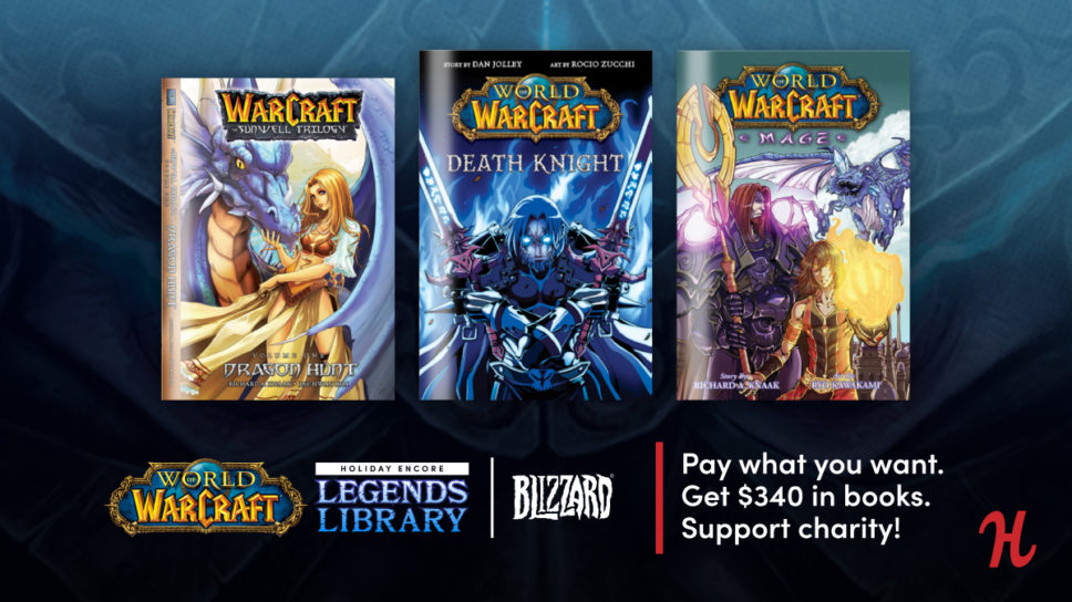 Bone up on WoW lore before Dragonflight with a new Humble Bundle cover image