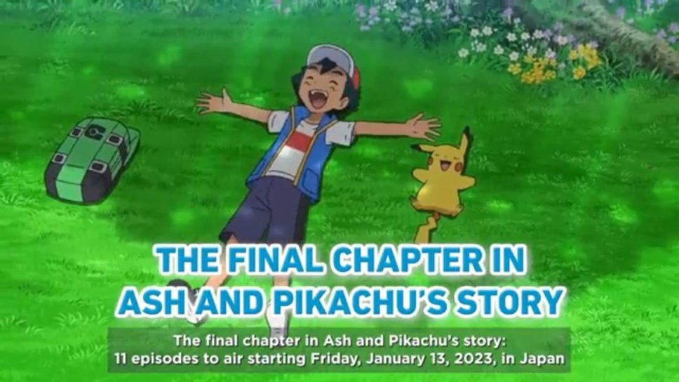 Ash Ketchum and Pikachu retire?! Pokémon’s persistent protagonists will throw in the towel in 2023 cover image