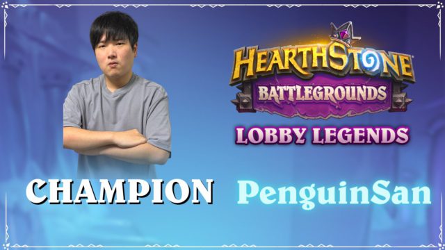 PenguinSan dominates the $100,000 Battlegrounds Lobby Legends Winter Vail event preview image