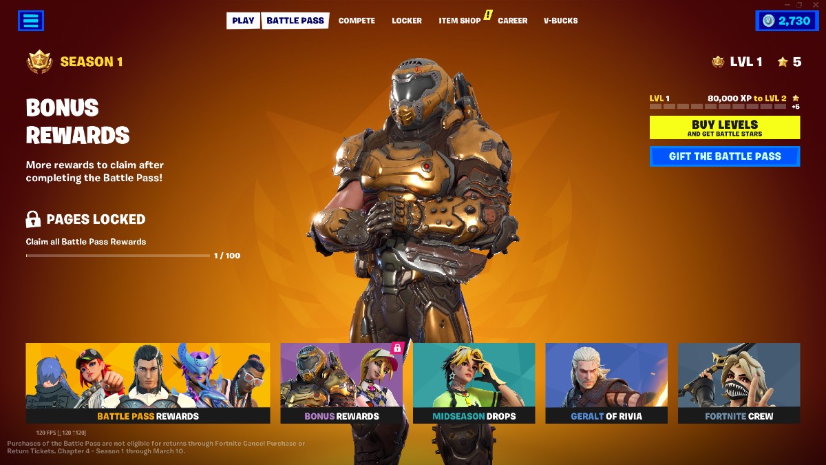 Fortnite | Conta Fortnite com todos os passes de