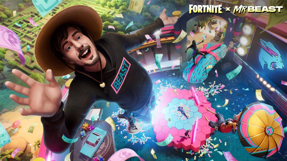 Fortnite x MrBeast release date announced + $1 million tournament & in-game outfits cover image