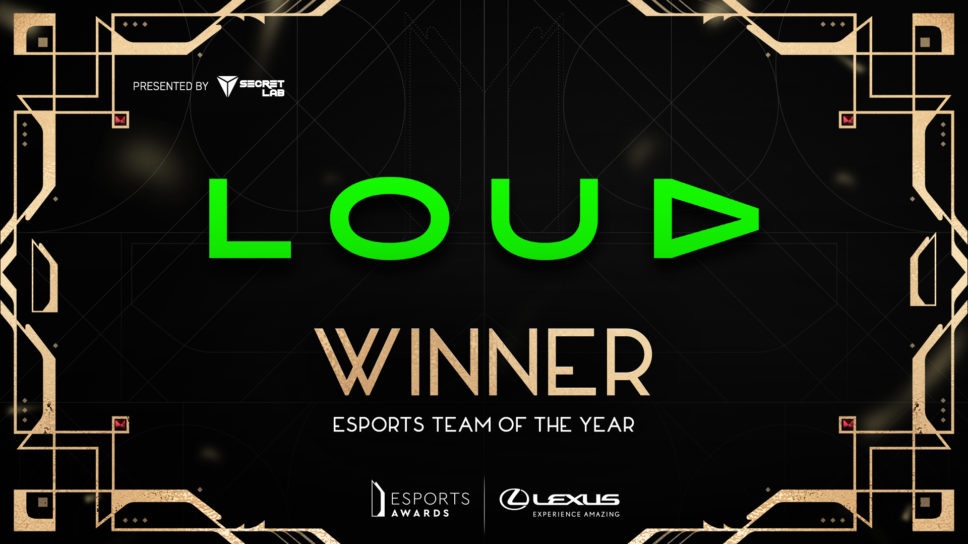 LOUD wins Esports Team of the Year at Esports Awards 2022 cover image