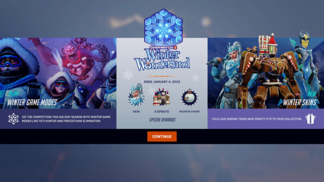 The Overwatch 2 Winter Wonderland event brings tidings of great joy preview image