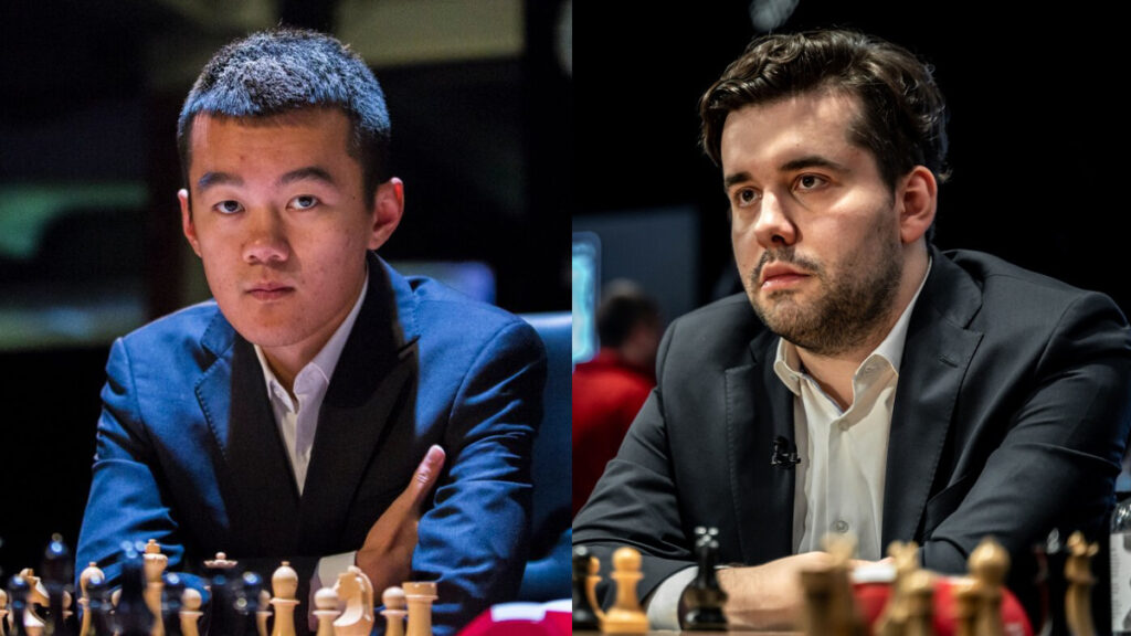 International Chess Federation on X: Game 8: Ding Liren - Ian