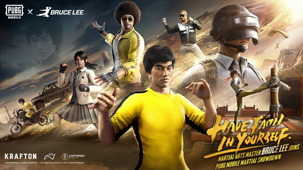 PUBG Mobile version 2.4 to bring legendary martial artist Bruce Lee to the game cover image