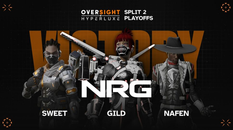 NRG defend Oversight Playoff title cover image