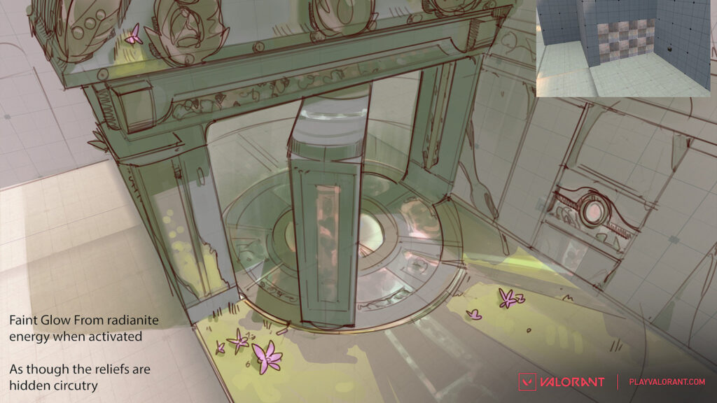 The rotating door in Lotus (Image via Riot Games)