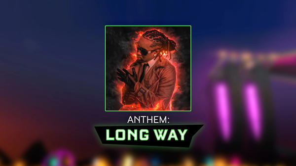 Long Way Player Anthem. Image via Rocket League.