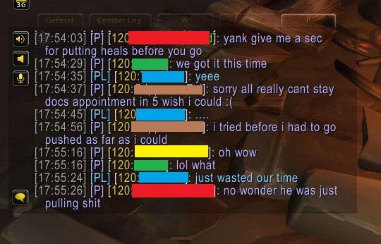 <em> Don't be this person in your Mythic+ group.</em>