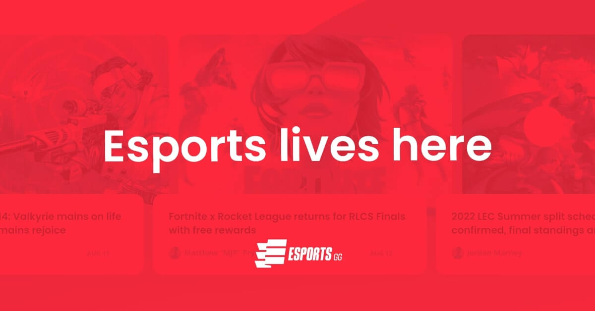 Entertainment Esports News & Guides | Esports.gg