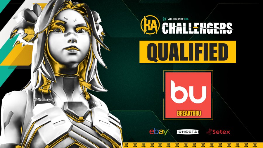Team BreakThru qualified for VALORANT Challengers (Image via Knights Arena)