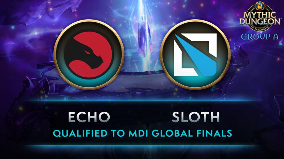 Echo and Sloth become WoW MDI Group A champions cover image