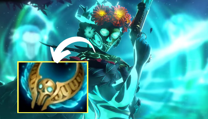 Muerta is likely the owner of Revenant's Brooch