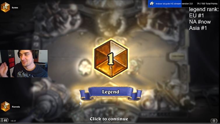 Norwis hits #1 Legend in every Hearthstone server! “The best players have already left the game” cover image