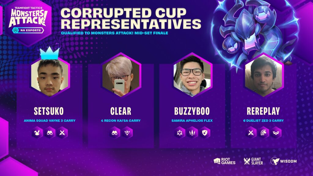 Corrupted Cup players (Image via Riot Games)