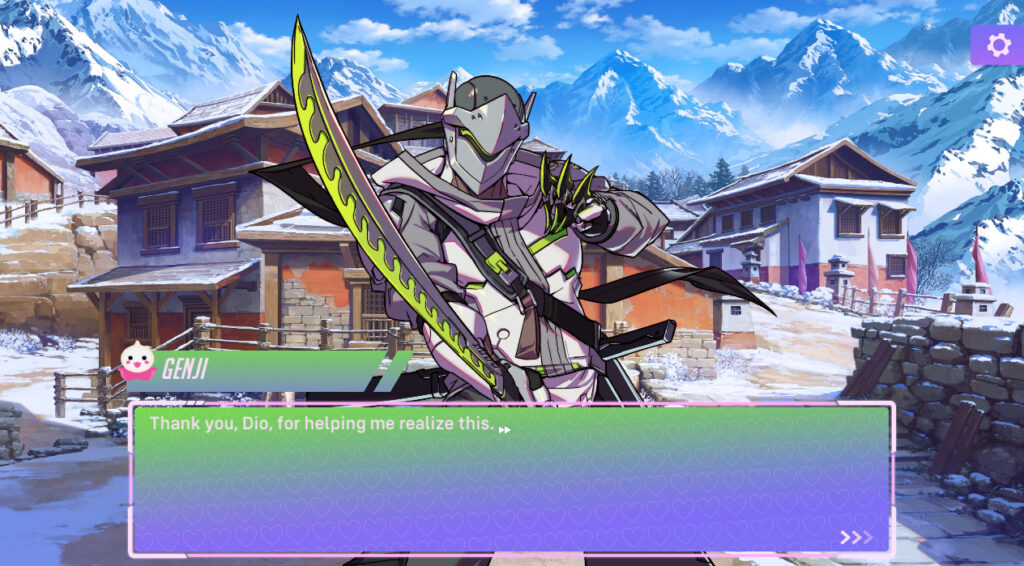 Genji screenshot (Image via Blizzard Entertainment)