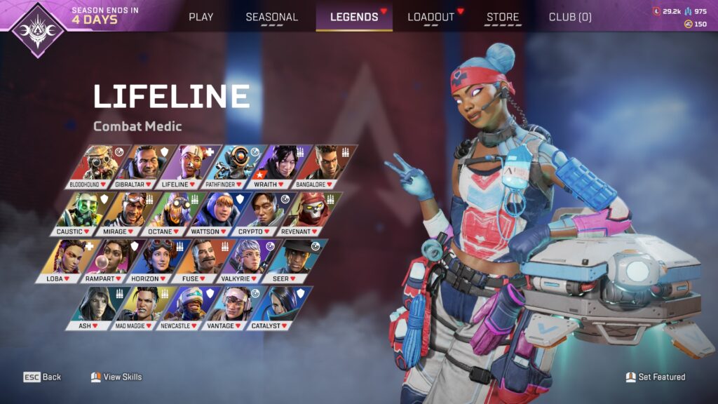 Lifeline receives a much needed buff in the  Apex Legends Season 16 patch notes