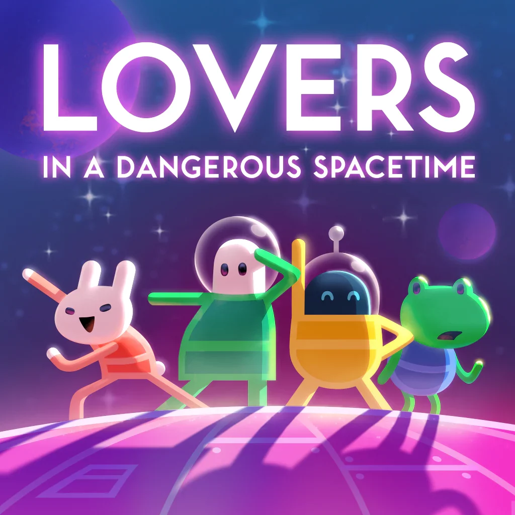 Lovers in a dangerous spacetime via Playstation