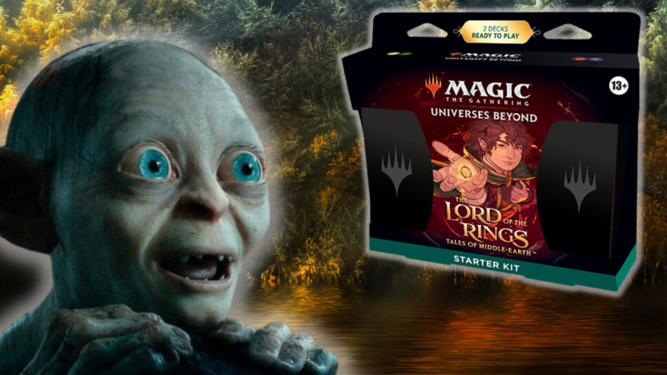 Pre-order this Magic: The Gathering Lord of the Rings set, precious cover image