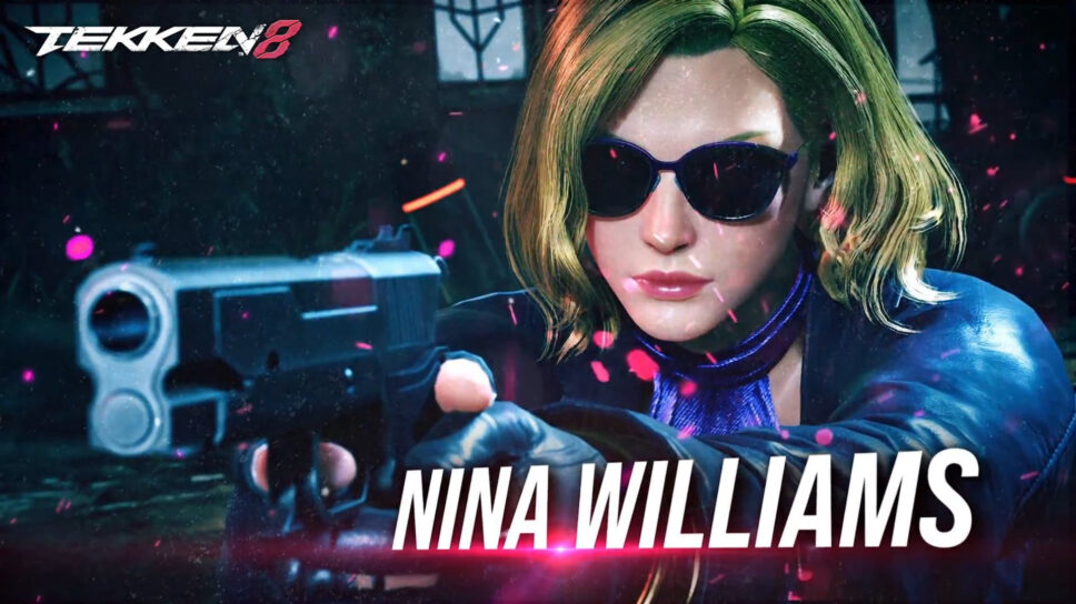 Nina Williams is back in this Tekken 8 reveal and gameplay trailer cover image