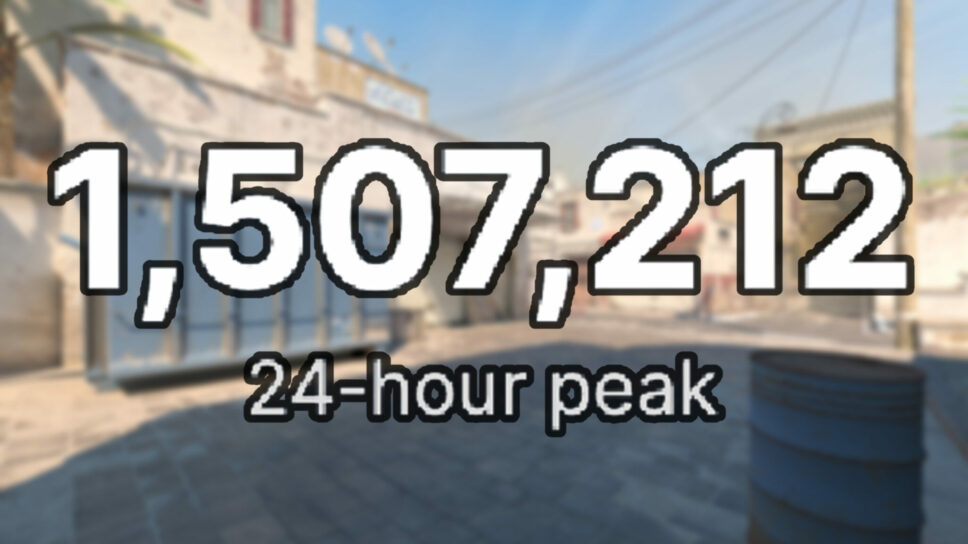 CS:GO hits 1.5 Million Concurrent Players after CS2 Announcement cover image
