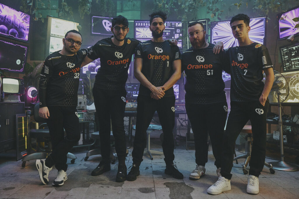 Karmine Corp Roster VCT EMEA 2023 (Photo by Lance Skundrich/Riot Games)