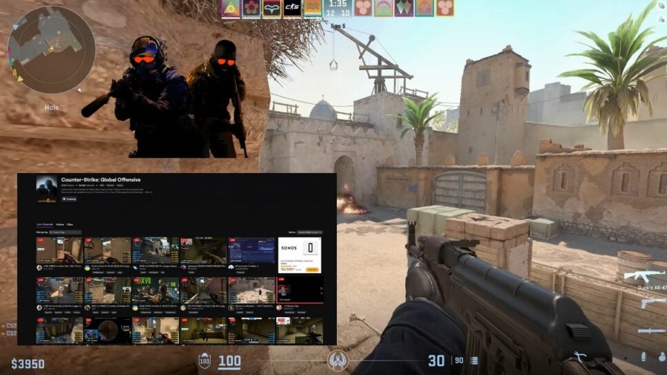 Counter-Strike 2 beta had over 930k viewers on launch day cover image
